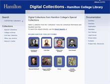 Tablet Screenshot of elib.hamilton.edu