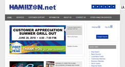 Desktop Screenshot of hamilton.net