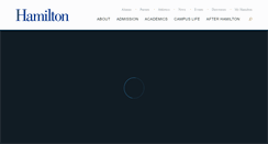 Desktop Screenshot of hamilton.edu